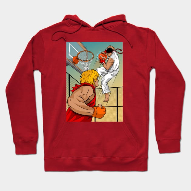 Street Baller Hoodie by dbl_drbbl